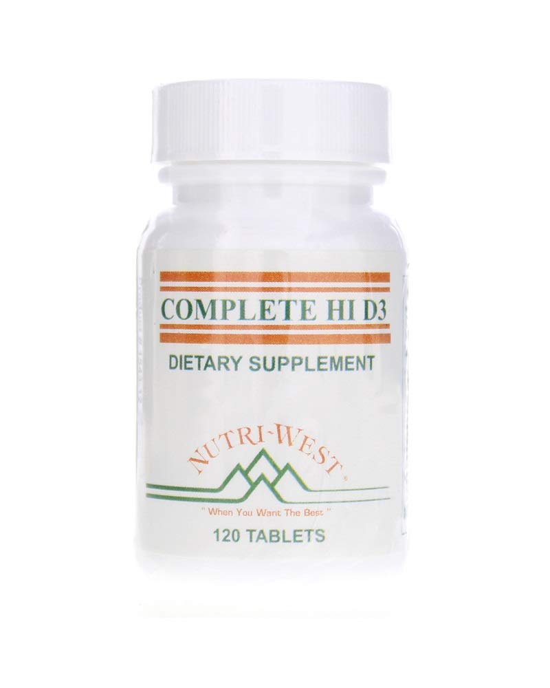 Nutri-West - Hi D3 120 tabletter