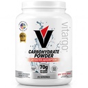 Vitargo Carbohydrat pulver, 2X raskere absorbering, 4.4 LB Plain, Pre, Intra & Post, sukkerfri kompleks carb pulver for utvinning, utholdenhet og muskel gevinst, laget i USA