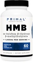 Primal HMB (1000 mg, 120 kapsler) | Atlete Formula, Glutenfri, Ikke-GMO, 60 Services
