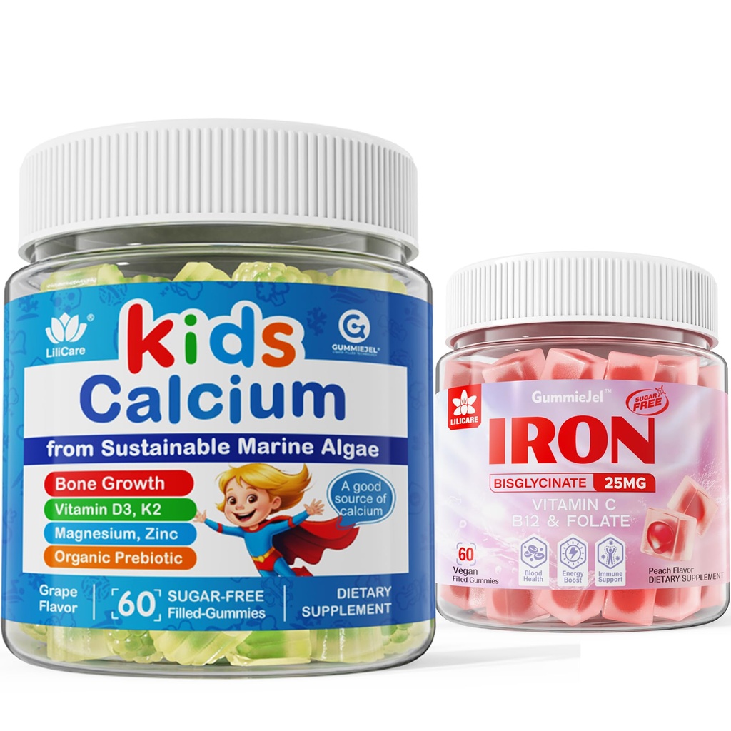 Kids Kalsium + Vegansk jern