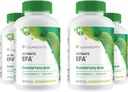 Youngevity Ultimate Efa - Økologisk kilde til essensielle fettsyrer omega 3, 6, & 9 | laget av burage, Flax og fiskeolje | 180 greve (pakke av 4)