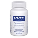 Ren innkapslinger Selenium - 200 mcg - for sunn cellefunksjon, immunsystem og antioksidant Forsvar - Mineral Supplement - Vegan & Glutenfri - 180 kapsler