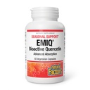 Naturlige faktorer Bioaktiv Quercetin EMIQ - Immunitetsstøtte Supplement med C-vitamin - Quercetin for øvre respirasjon og hjerte helse - 60 vegetariske kapsler (60 serveringer)