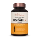 Live bevisst felles helse supplement - MoveWell Plus Antarktis krill olje, naturlig astaxanthin og hyaluronsyre | Outperforms glukosamin