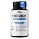 Pulmonal Miracle KOL Relief og Lung Detox Kapsler for å rydde lunger og hjelpe puste - Lung støtte Supplement med Vinitrox & GABA for langsiktige Cough & Respiratory Relief, 60 Caps