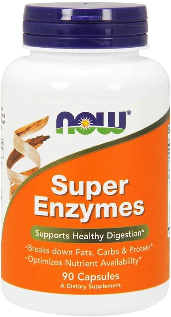 NU Super Enzymer, 90 kapsler (pakke på 2)