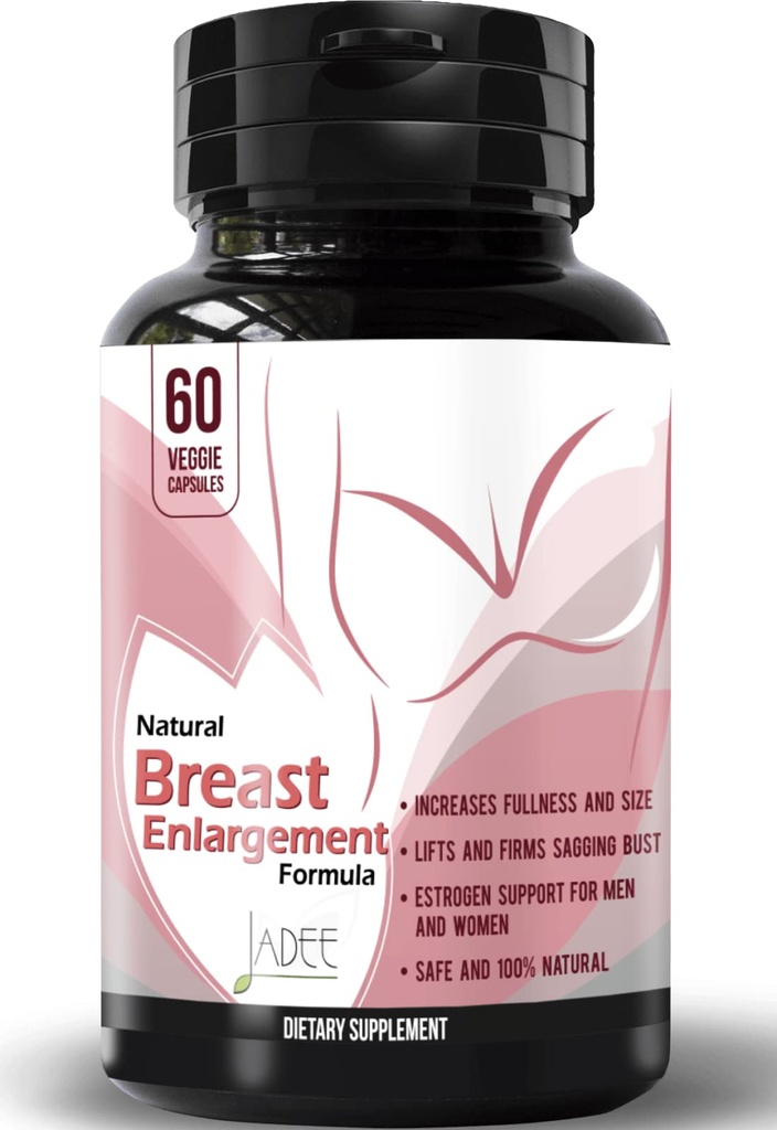 Brystforsterkning piller og østrogen Supplement for kvinner og menn - bryst utvidelse piller for kvinner og transgender - 60 bryst vekst piller med pueraria Mirifica - større bryst, større boobs