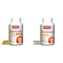 Jarrow Formler Quercetin 500 mg-Bioflavonoid-Quercetin kosttilskudd-200 serveringer - støtter sunn cellulære funksjon & sinkbalanse 15 mg-100 serveringer - inkluderer kobber-Esential Mineral