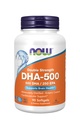 DHA-500, 90 Softgels by Now Foods (Pack of 2)