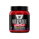 BSN N.O.-XPLODE Vaso Pre Workout pulver med 8g L-Citrullin og 3,2 g Beta-Alanin og Energi, Flavor: Grape Fury, 24 Serveringer
