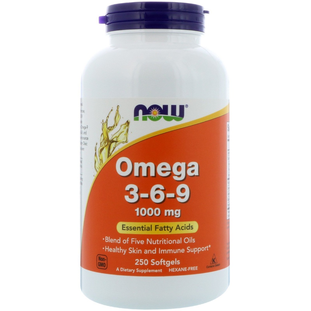 NU Mat 2 Pack Omega 3-6-9, 1000 mg, 250 Softgels