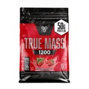 BSN TRUE-MASS Vektvinner, Muskelmasse Gainer Protein pulver, Jordbær Melkshake, 10,25 pund