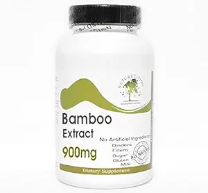 Bamboo ekstrakt 900mg ~ 90 kapsler - Ingen additiver ~ Naturlig kosttilskudd