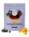 Beekeepers Naturals Soothing Honning Elderberry Cough faller immun støtte med vitamin D, sink og propolis Throat Soothing Lozenges, 14 Ct