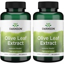 Swanson Olive Leaf Extract Kapsler med 20% Oleuropein - (120 Kapsler, 500 mg Hver) 2 Flasker