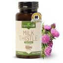 Lignaner for Livsmelk Thistle Seed Extract Herbal Supplement for hunder, 100 mg - 60 Vegetariske kapsler, Canine Liver Helse