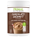 Primal kjøkken sjokolade kollagen drivstoff® drikke blanding, sjokolade coconut collagen peptider, ingen dairy eller kunstige søtningsmidler, 20 egg
