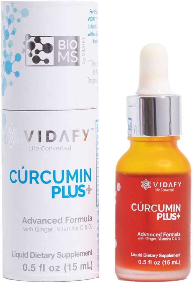 Turmeric Curcumin Plus - 15 ml flytende drops Curcumin kosttilskudd