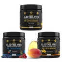MMA Nutrition HRDWRK - 100 serveringer Keto Electrolytes pulver Hydration Sukker Gratis - Electrolyte pulver å øke utholdenhet og redusere tretthet med elektrolyter Supplement sett på 3