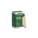 Curad plast bandages .75 X 3 tommer 80 hver