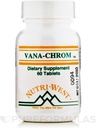 Vana-Chrom - 60 tabletter av Nutri West