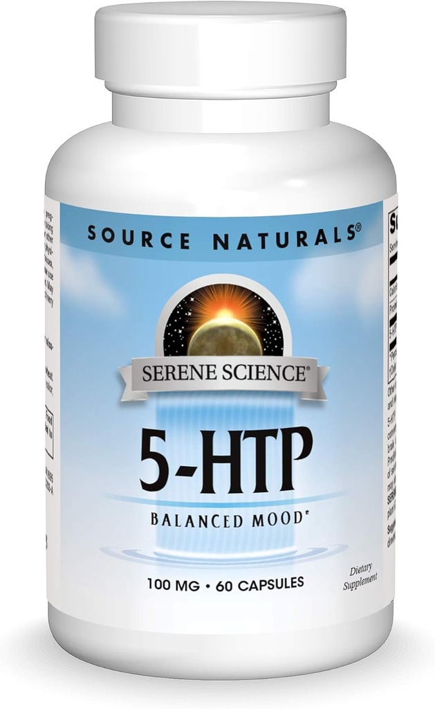 Kilde Naturals Serene Science 5-HTP 100 mg - 60 kapsler