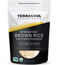 Terrasoul Superfoods Organic Sprouted Brown Rice Protein pulver, 1,5 pund