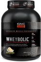 GNC AMP Wheybolic klinisk bevist proteinpulver, 40g Whey Protein, BCAA, Leucine, øker muskelstyrke, muskelbygging, 3. part testet, Glutenfri, Banana Milkshake, 25 serveringer