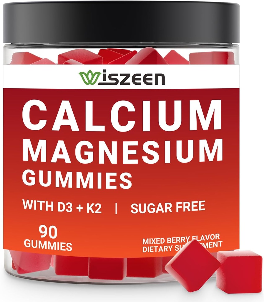 Kalsium Gummies med vitamin D3 K2