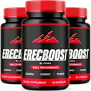 (3 Pack) Erecboost kapsler, alle naturlige avanserte formel, 180 kapsler