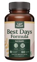 Best Days Formula  Advanced Avansert 5-i-1 Gut støtte for blooting, gass og uregelmessighet | Soil-baserte probiotika + Prebiotika, L-Glutamine, Aloe Vera & More