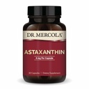 Dr. Mercola Organic Astaxanthin - 4 mg Astaxanthin - Kraftig antioksidant støtte - organisk mikroalgae ekstrakt - Ikke-GMO, Glutenfri & soya-fri - 30 kapsler (30 porsjoner)