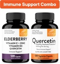 Sandhus immunstøtte Combo Olderberry & Quercetin Capsules Bundle | støtter immunhelse