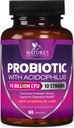 Probiotika 60 milliarder CFU per servering - 10 Strains + Prebiotika - Digestiv helse, Gut & Immune Support - Støtter anledninger, gass & Bloating for kvinner og menn