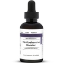 Testosteron Booster - Supplement menn og kvinner med Tribulus terrestris og Tongkat Ali for å forbedre, muskelgjenvinning og energi - 2oz flytende flaske