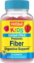 VelJa Sugar Gratis Fiber Gummier For Kids (4g) | Digestive Suppert |Prebiotic Fiber Supplement | 60 Count