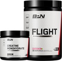 BARE PERFORMANCE NUTRITION BPN Kreatin Monohydrat & Fly før trening (Strawberry Kiwi) Bundle