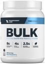 Transparent Labs bulk pre trening pulver - naturlig søtet avansert pre-arbeid formel for muskelbygging og styrke - 30 serveringer, blå bringebær