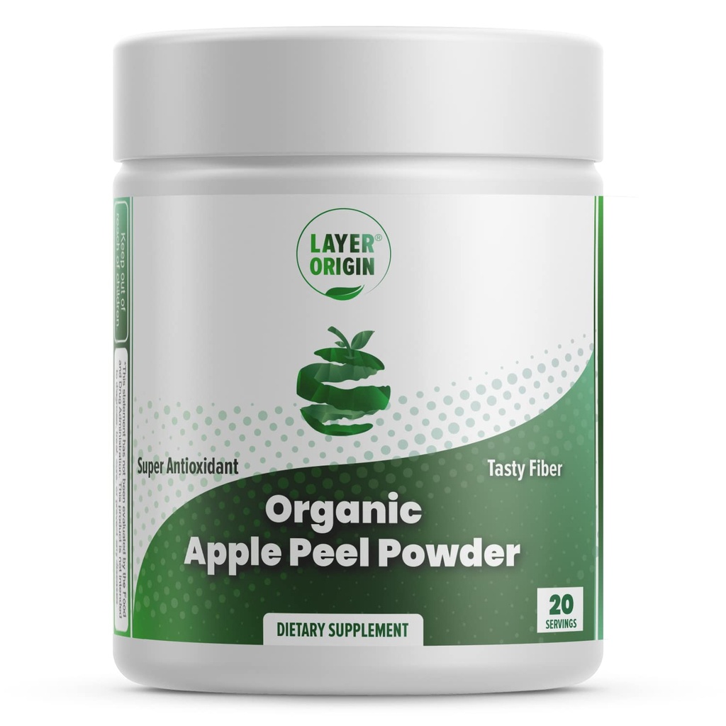 Lag Opprinnelse organisk Apple Peel pulver Boost Akkermansi og Bifidobacteria