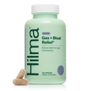 Hilma Natural Gass and Bloating Relief med sitron Balm, Fennel & Peppermint Leaf, lege formulert med organiske ingredienser, 100 vegansk kapsler