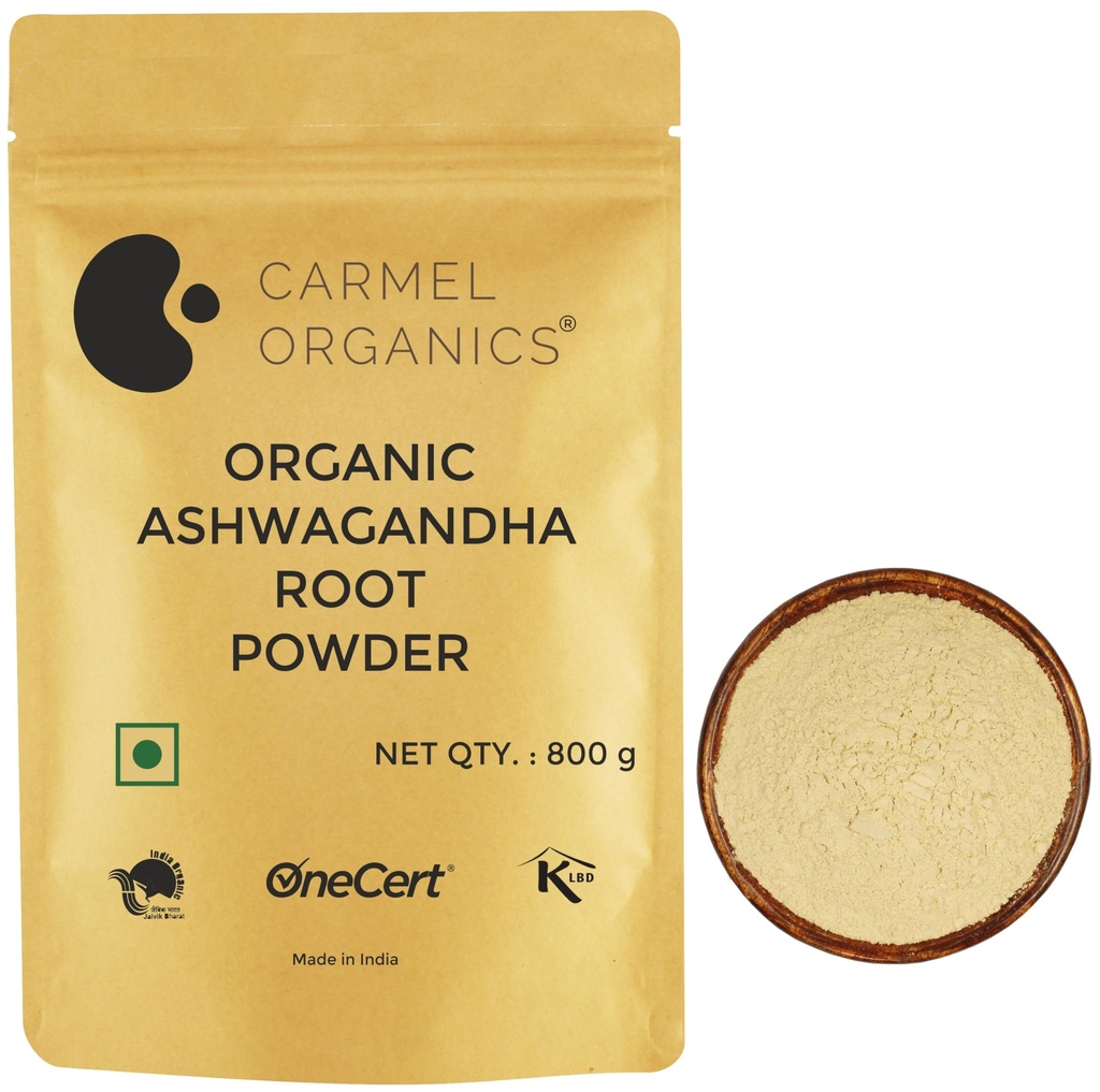 CARMEL ORGANICS Ashwagandha Root Powder 800 Grams