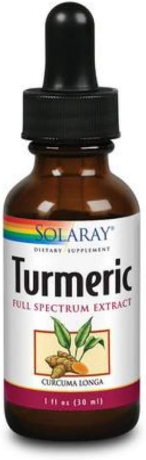 SOLARAY garantert Potens Turmeric Root Extract, Drops (Btl-Glass)
