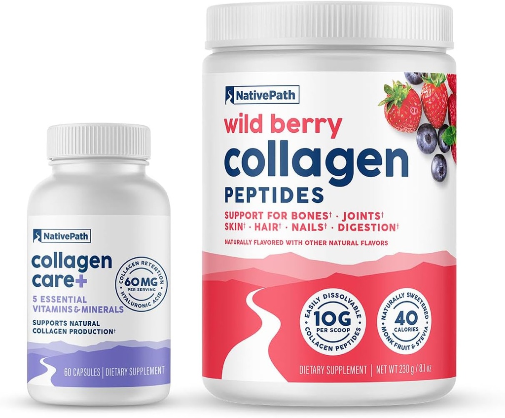 NativePath Collage Duos - Wild Berry Collage, Collage Care+