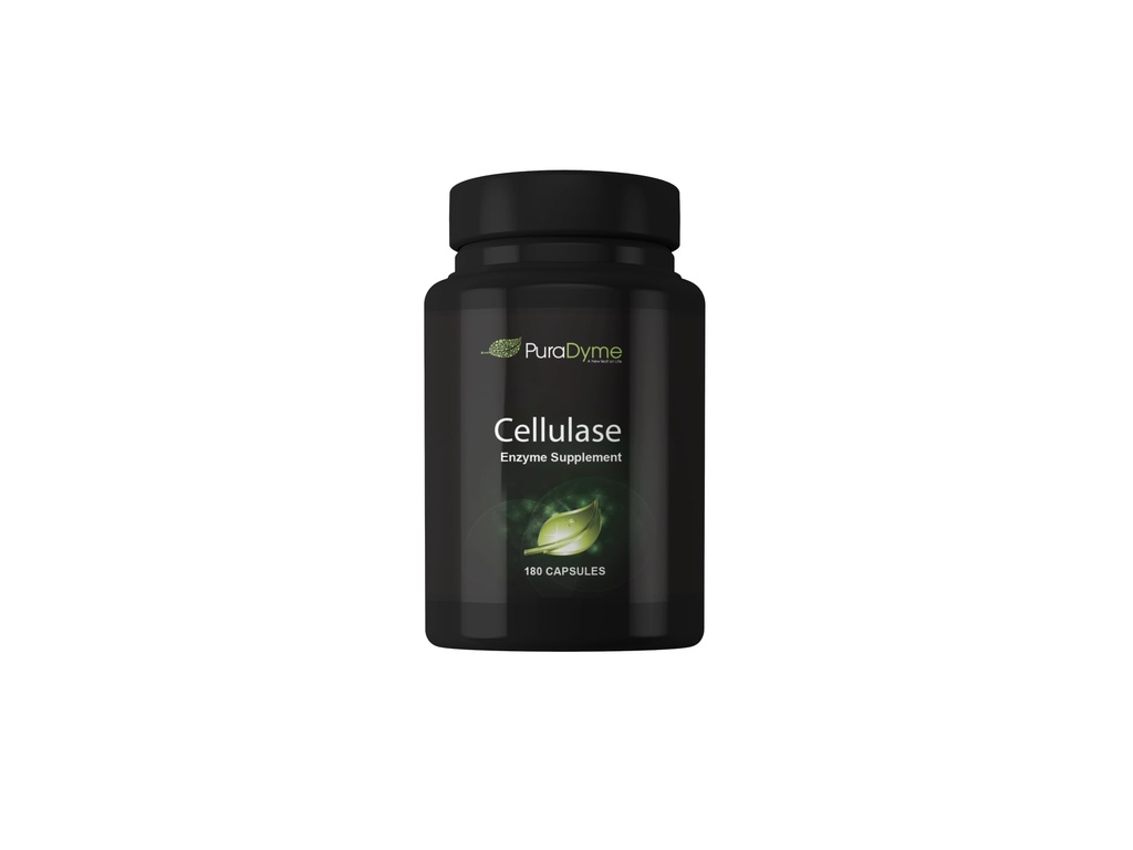 Puradyme - Cellulase Enzyme Supplement, støtter Digestive helse, 180 kapsler