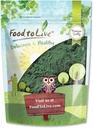 Mat å leve Klorella pulver, 4 pund - Kosher, Rå Grønn Algae, Vegansk Supermat, bulk, ren vegansk grønn protein, rik på vitaminer og mineraler, Flott for drinker, te og smoothies