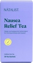 NATALIST Sorg Relief Te Ease Graviditet morgen sykhet beroligende plantebasert komfort blanding for kvinner - Digestive Soothing Organic Ginger & Peppermynt - Vegansk, Glutenfri, Koffeinfri - 20 poser
