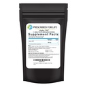 Prescription For Life Alpha GPC pulver, L Alpha glycerylfosforylkolin, Choline Supplement for kognitiv funksjon, ikke GMO, Vegan, Soya Free (113g)