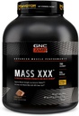 GNC AMP Mass XXX, klinisk bevist vekt gevinster protein pulver, forbedrer styrke og størrelse, 780 kalorier, 50g protein, mikroniserte aminosyrer, kreatin, betain, sjokolade, 13 serveringer, 6 pund