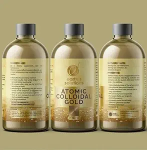 Golden - ren Atomic Colloidal Gold løsning for å forbedre velvære og mental klarhet - Premium Ionic Supplement for naturlig helse