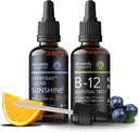 Mt. Angel vitaminer B12 Essential Trio + Hver dag flytende Sunshine2 D3 + K2